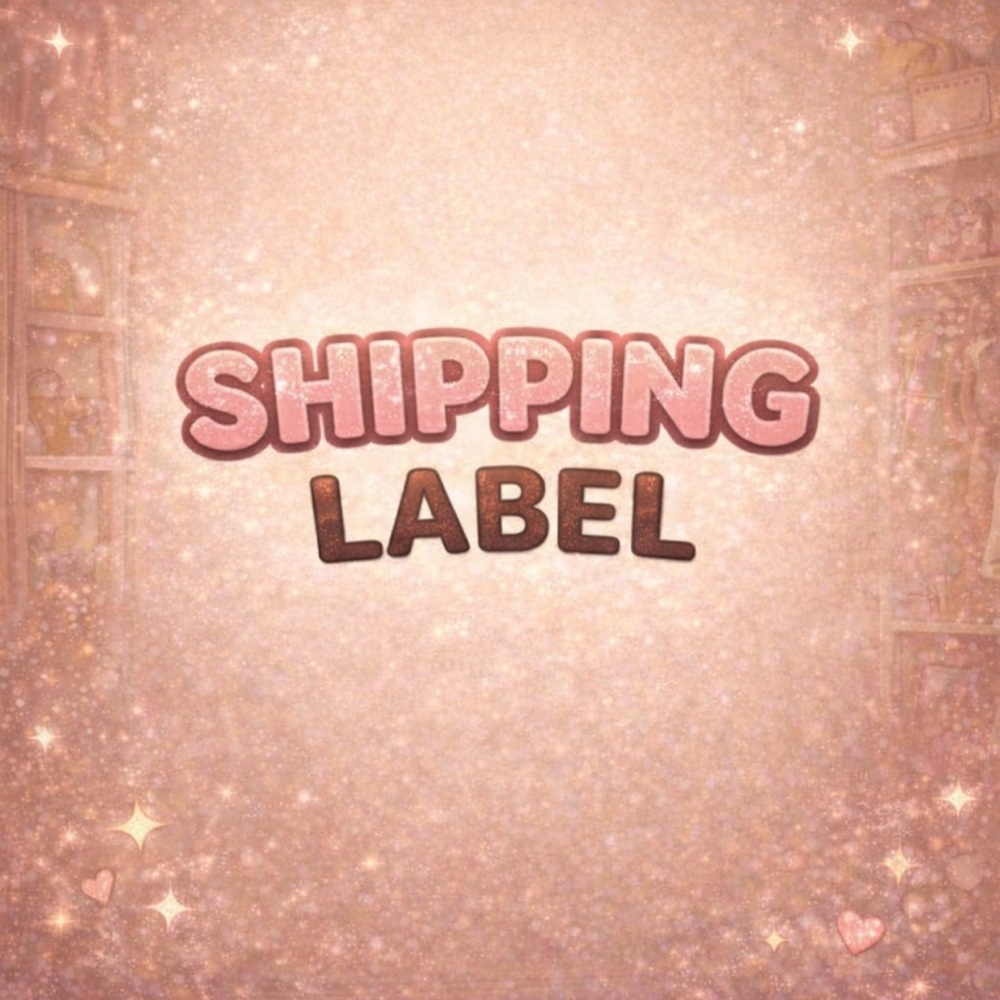 Shipping label for Gabbi trade post
